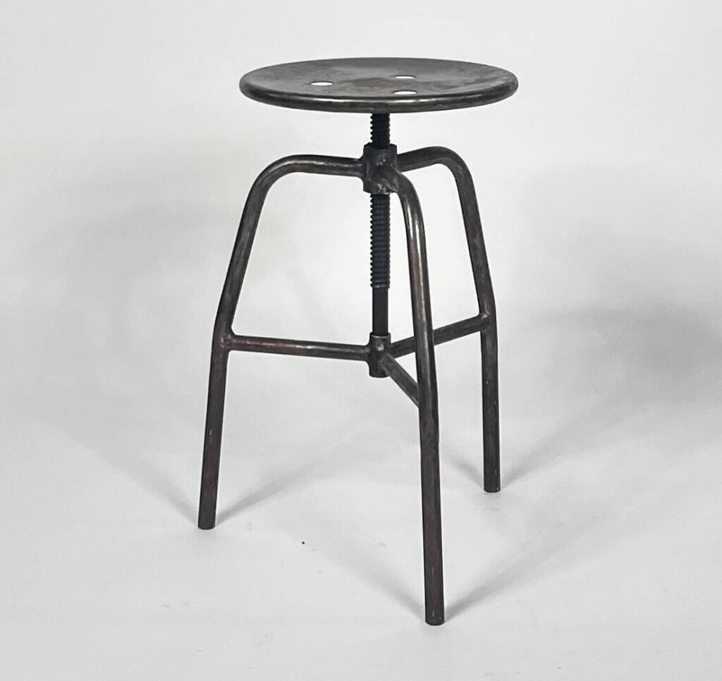 Taboret metalowy